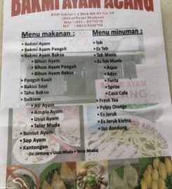 Bakmi Ayam Acang