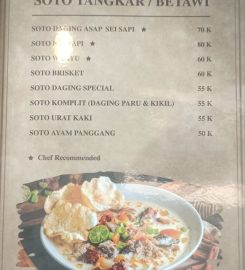 Soto Tangkar Daging Asap Babe Tito