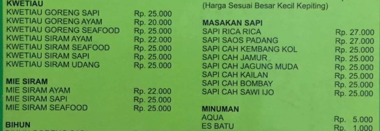 Rumah Makan Bakmie & Seafood KMM