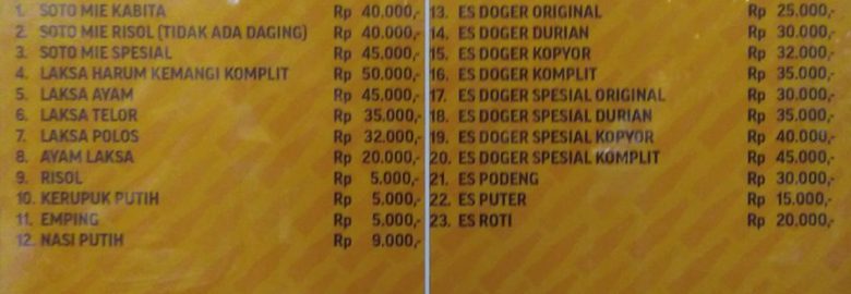 Soto Mie &Laksa Bogor Harum Kemangi