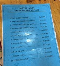 Nasi Gudeg & Liwet Cah Solo