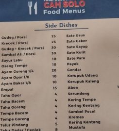 Nasi Gudeg & Liwet Cah Solo 